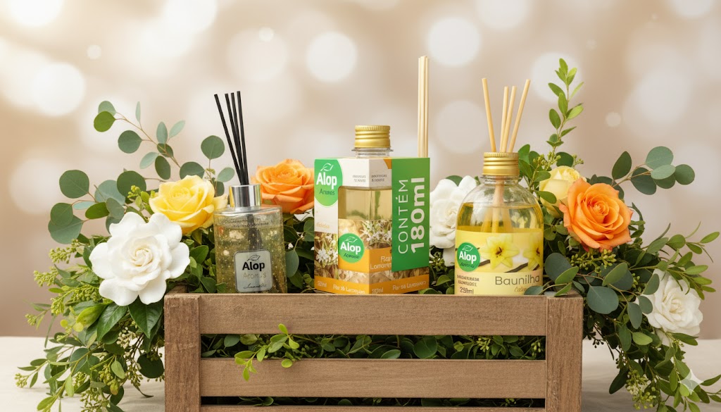 Fragrâncias artesanais ALOP Aromas